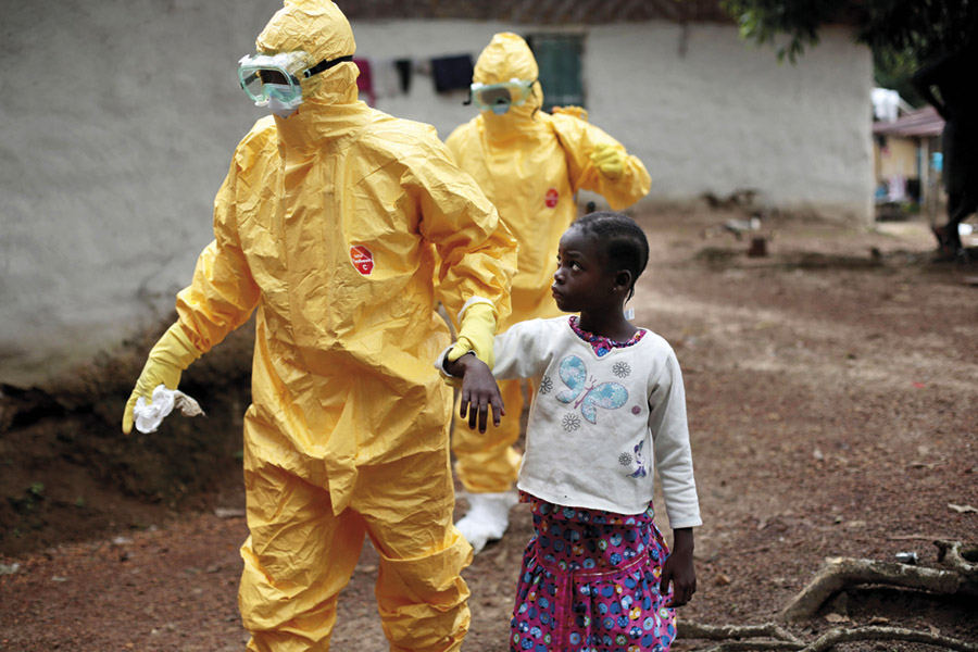 The dangers of covering ebola can be controlled (Credit: Public domain)