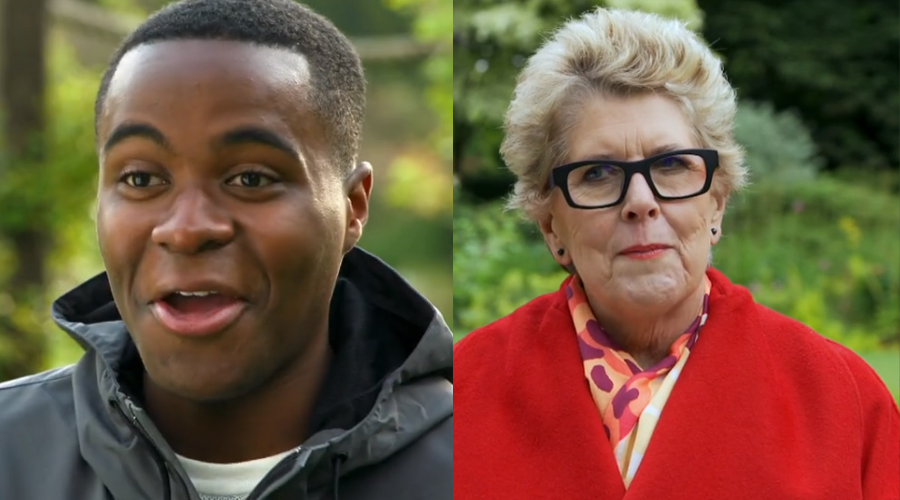 Liam Charles and Prue Leith (Credit: Channel 4)