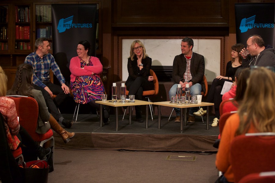The panel of the RTS Futures event 'Runner to Superstar' shared their advice