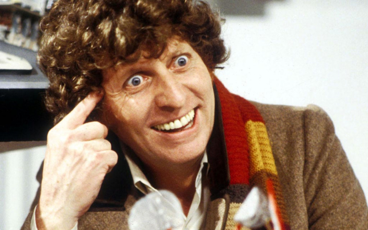 Tom Baker as the fourth Doctor. Credit: TNS Sofres
